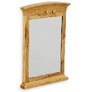 bentwood mirror natural oak miniature furniture 1:12