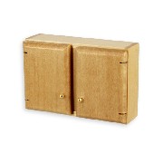 kitchen wall element , natural oak miniature furniture 1:12