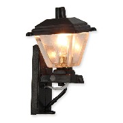 12v wall lamp outside miniature 1:12