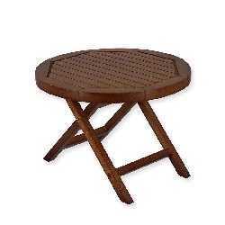 garden table walnut miniature 1:12, Furniture