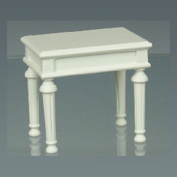 small side table louis xvi ivory miniature 1:12, Furniture