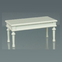 low table louis xvi ivory miniature 1:12, Furniture
