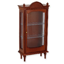 display cabinet louis xvi cherrywood miniature furniture 1:12