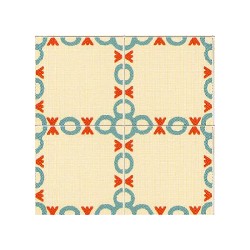 victorian floor tiles miniature 1:12