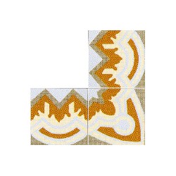 borders for victorian floor tiles miniature 1:12