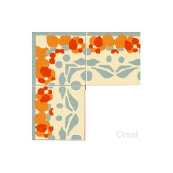 borders for victorian floor tiles miniature 1:12