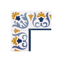 borders for victorian floor tiles miniature 1:12