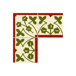 borders for victorian floor tiles miniature 1:12