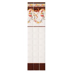 mediterranean tiles miniature 1:12, Wall