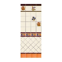 mediterranean tiles miniature 1:12