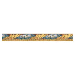 wallpaper borders miniature 1:12, Wall