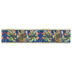 wallpaper borders miniature 1:12, Wall