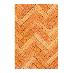 parquet cardboard miniature 1:12