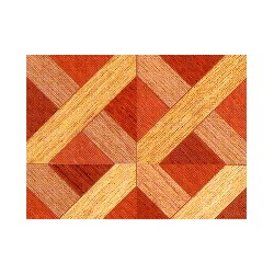 parquet cardboard miniature 1:12, Floor