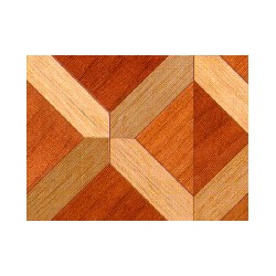 parquet cardboard miniature 1:12, Floor