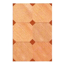parquet (cardboard) miniature 1:12, Floor