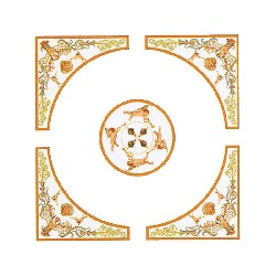 ceiling decoration set miniature 1:12