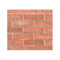 red brick panel 3d miniature 1:12