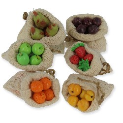 fruit bag ass. (dz) miniature 1:12
