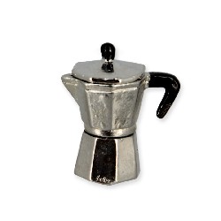 coffee pot metal miniature 1:12