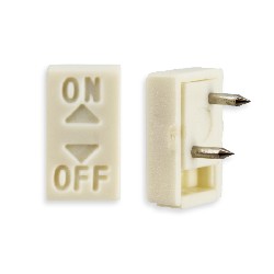 switch for copper foil wiring system for dollhouses 1:12