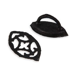 iron with stand - 1dz Miniature 1:12