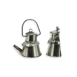 1/2 subject kettle tinplate Miniature 1:12