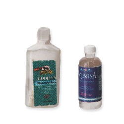 2 schampoo bottles miniature 1:12, Miniatures