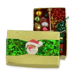 mini gift box x'mas candies miniature 1:12