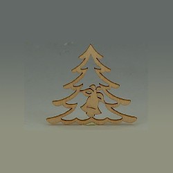 decoration chritmass tree - bell miniature 1:12