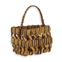 rectangular laundry basket Miniature 1:12