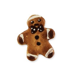 small snow man ginger bread miniature 1:12, Miniatures