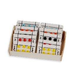 buttons in box miniature 1:12, Miniatures