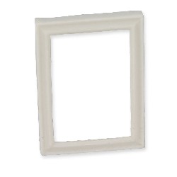 small resin frame white miniature 1:12, Miniatures