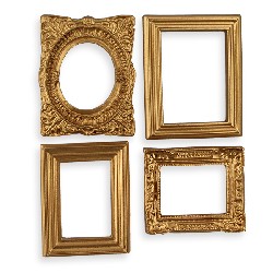 4 picture frame ass. without picture Miniature 1:12