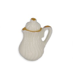 porcelain coffee pot miniature 1:12, Miniatures