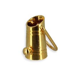 brass milk can Miniature 1:12
