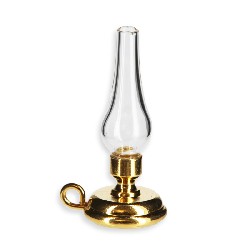 brass oil lamp Miniature 1:12