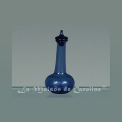 glass pitcher blue miniature 1:12, Miniatures