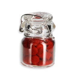 glass pickles tomatoes Miniature 1:12