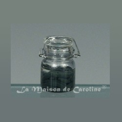 glass pickles beans miniature 1:12, Miniatures