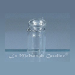 glass jar Miniature 1:12