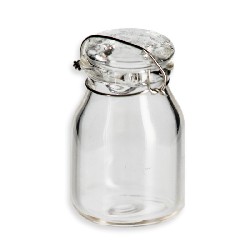 glass jar Miniature 1:12