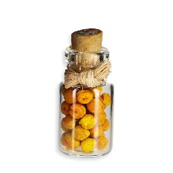 jar of preserved fruit, abricots Miniature 1:12