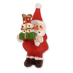 poly weihnachtsmann 5.5cm miniature 1:12, Miniatures