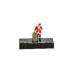 mini santa claus wih bag miniature 1:12, Miniatures