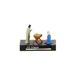 cot: jesus, mary and joseph miniature 1:12