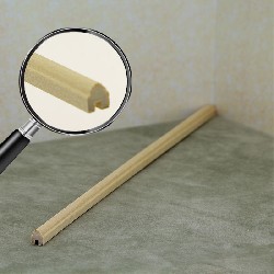 top rail 0.7x0.7cm miniature 1:12, Accessories for dollhouses