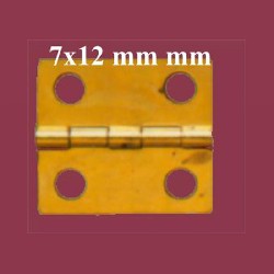 4 charnières + 16vis miniature 1:12, Accessories for dollhouses
