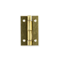 4 brass hinges 9x15mm miniature 1:12, Accessories for dollhouses